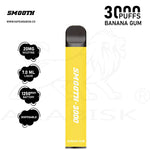 Load image into Gallery viewer, SMOOTH 3000 PUFFS 20MG - BANANA GUM Smooth
