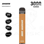 Load image into Gallery viewer, SMOOTH 3000 PUFFS 20MG - KARAK Smooth
