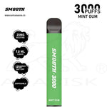 Load image into Gallery viewer, SMOOTH 3000 PUFFS 20MG - MINT GUM Smooth
