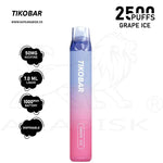 Load image into Gallery viewer, TIKOBAR LUX - Grape Ice 2500 Puffs 50mg TIKOVapes
