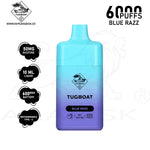 Load image into Gallery viewer, TUGBOAT BOX 6000 PUFFS 50MG - BLUERAZZ Tugboat
