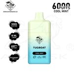 Load image into Gallery viewer, TUGBOAT BOX 6000 PUFFS 50MG - COOL MINT Tugboat
