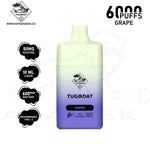 Load image into Gallery viewer, TUGBOAT BOX 6000 PUFFS 50MG - GRAPE Tugboat
