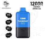 Load image into Gallery viewer, TUGBOAT SUPER POD KIT 12000 PUFFS 50MG - ENERGY DRINK ICE tugboat
