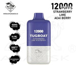 Load image into Gallery viewer, TUGBOAT SUPER POD KIT 12000 PUFFS 50MG - STRAWBERRY LIME ACAI BERRY tugboat
