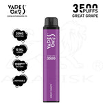 Load image into Gallery viewer, VAPES BARS GHOST PRO 3500 PUFFS 20MG - GREAT GRAPE Vapes Bars
