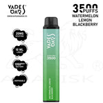 Load image into Gallery viewer, VAPES BARS GHOST PRO 3500 PUFFS 20MG - WATERMELON LEMON BLACKBERRY Vapes Bars
