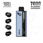 Load image into Gallery viewer, VAPES BARS GHOST PRO ELITE 7000 PUFFS 20 MG - BLUEBERRY RASPBERRY Ghost
