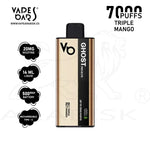 Load image into Gallery viewer, VAPES BARS GHOST PRO ELITE 7000 PUFFS 20 MG - TRIPLE MANGO Ghost
