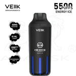 Load image into Gallery viewer, VEIIK MICKO Q 5500 PUFFS 30MG - ENERGY ICE VEIIK
