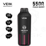 Load image into Gallery viewer, VEIIK MICKO Q 5500 PUFFS 30MG - PEACH BERRY VEIIK
