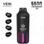 Load image into Gallery viewer, VEIIK MICKO Q 5500 PUFFS 30MG - STRAWBERRY ICE VEIIK
