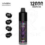 Load image into Gallery viewer, VNSN SPARK 12000 PUFFS 50MG - GRAPE ICE VNSN
