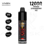 Load image into Gallery viewer, VNSN SPARK 12000 PUFFS 50MG - MANGO STRAWBERRY ICE VNSN
