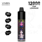 Load image into Gallery viewer, VNSN SPARK 12000 PUFFS 50MG - PINK LEMONADE VNSN
