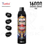 Load image into Gallery viewer, YUOTO KJV DEVIL 16000 PUFFS 2MG - ENERGY DRINK ICE Yuoto

