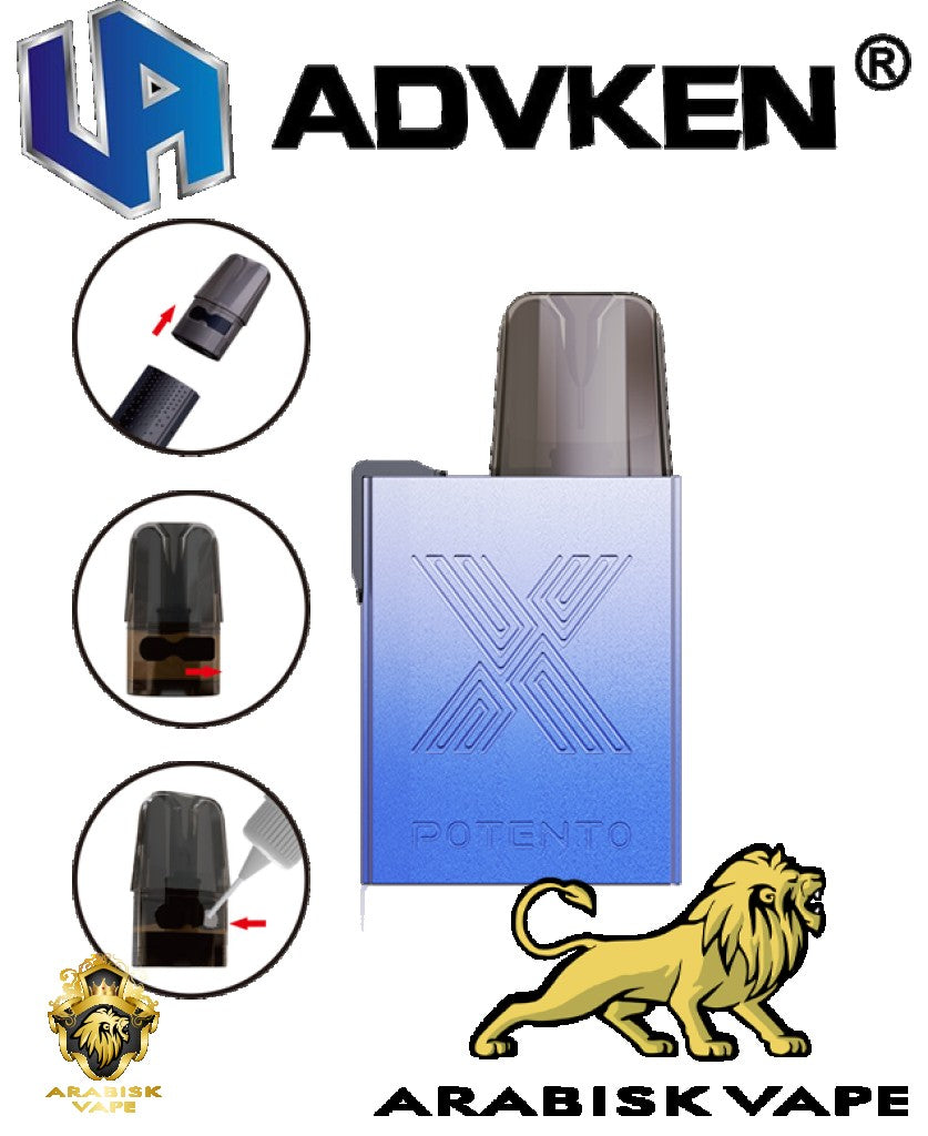 ADVKEN - Potento X Silver Blue 4.2V ADVKEN