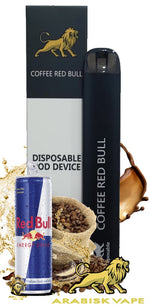 Load image into Gallery viewer, ARABISK Disposable Pod Device - Coffee Red Bull 300 Puf 50 Mili-gram Arabisk Vape