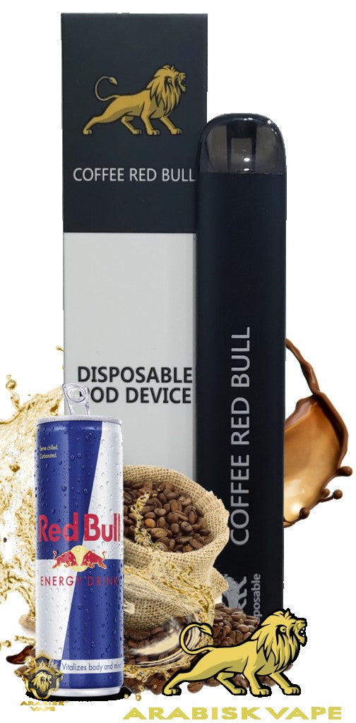ARABISK Disposable Pod Device - Coffee Red Bull 300 Puf 50 Mili-gram Arabisk Vape