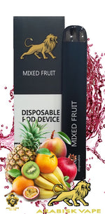 Load image into Gallery viewer, ARABISK Disposable Pod Device - Mixed Fruit 300 Puf 50 Mili-gram Arabisk Vape