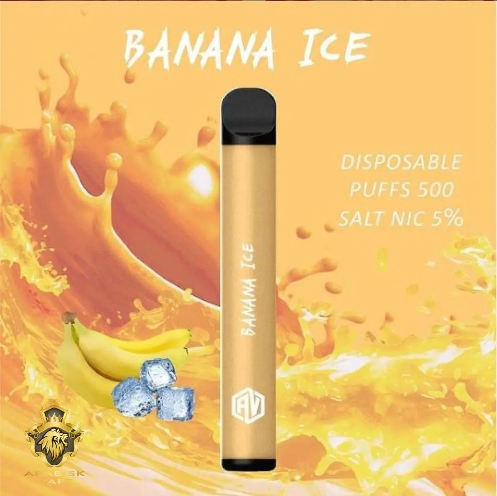 AV Disposable Device - Banana Ice 500 Puffs 30mg AV
