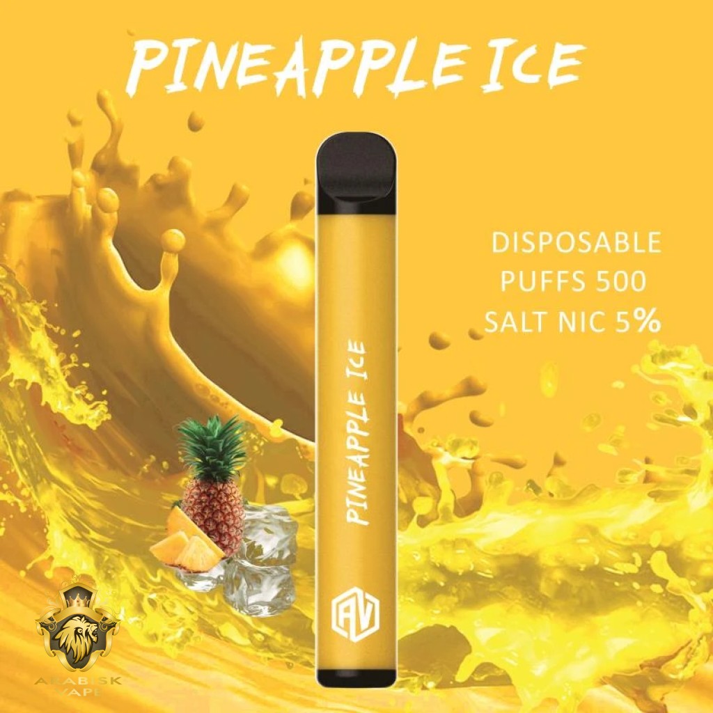 AV Disposable Device - Pineapple Ice 500 Puffs 30mg AV