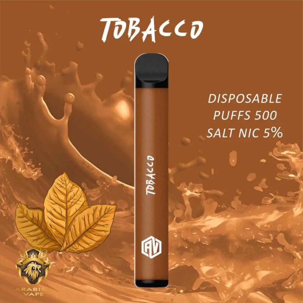 AV Disposable Device - Tobacco 500 Puffs 30mg AV