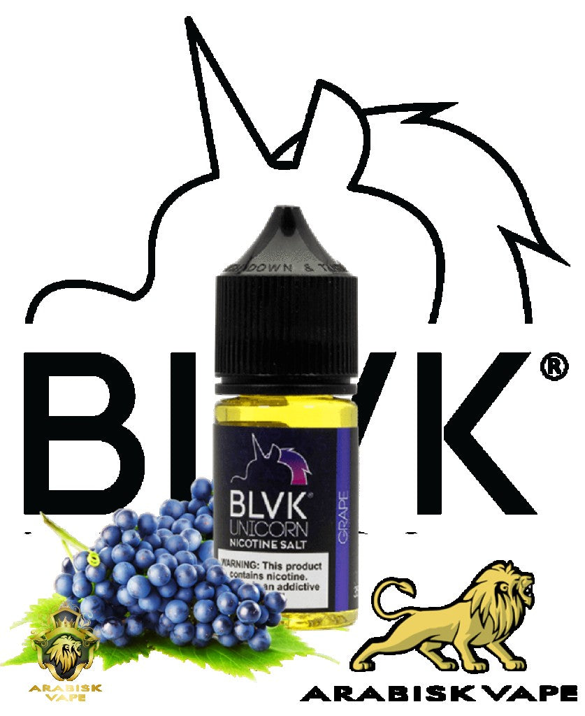 BLVK Unicorn Salt - Grape 50mg 30ml BLVK