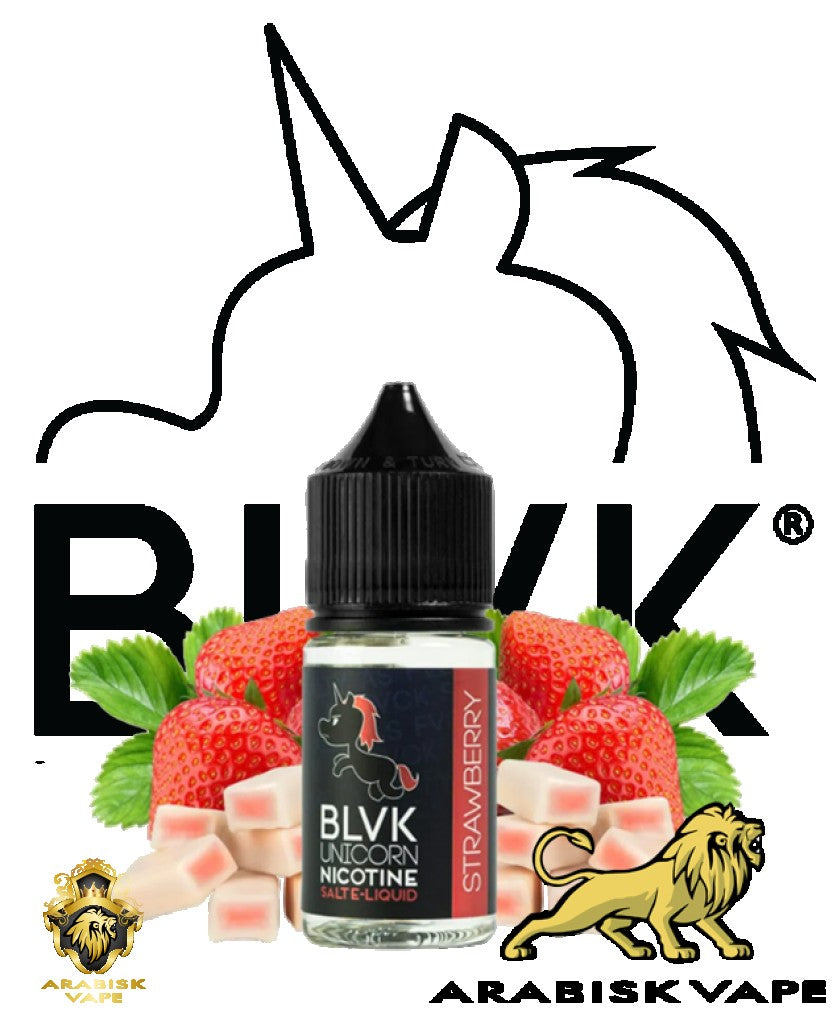 BLVK Unicorn Salt - Strawberry 50mg 30ml BLVK