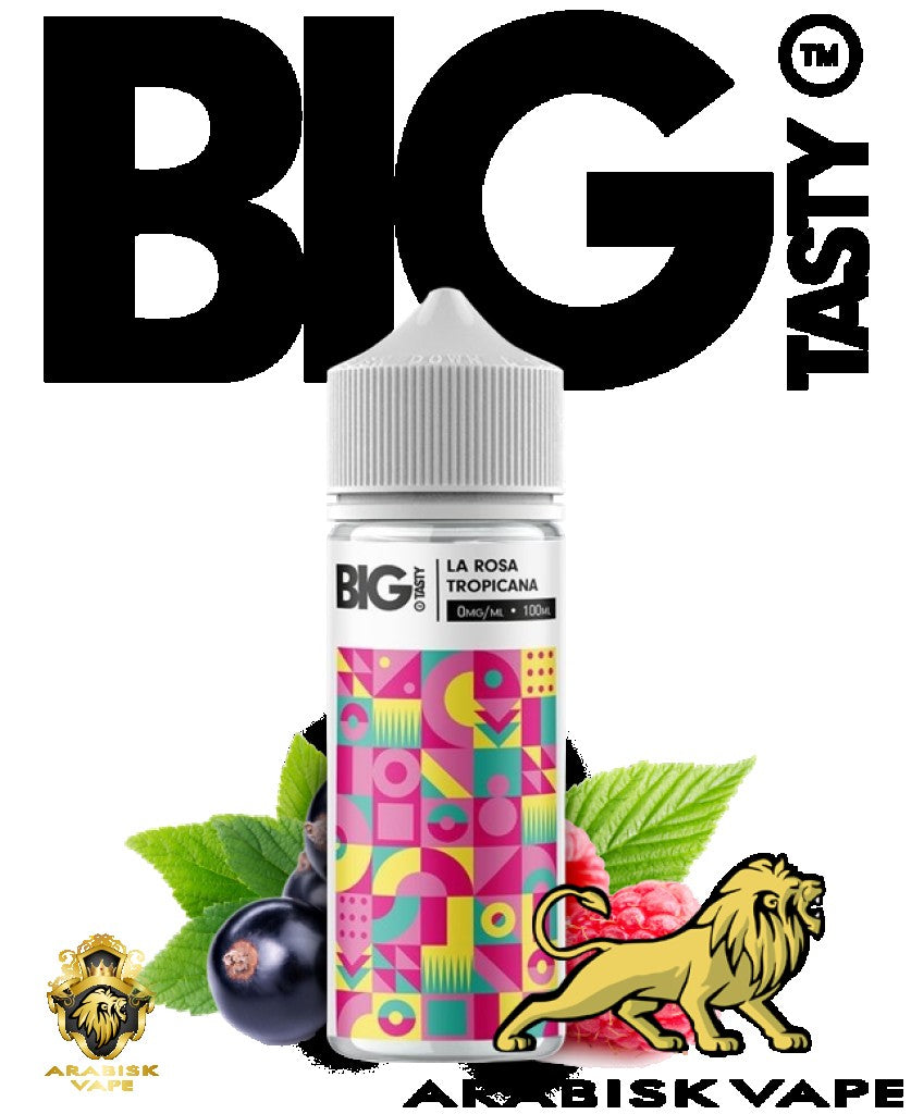 Big Tasty - La Rosa Tropicana 120ml 3mg Big Tasty E-Liquid