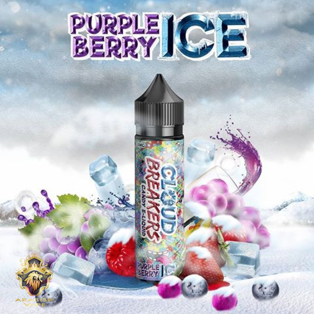 Cloud Breakers - Purple Berry On Ice 3mg 60ml Cloud Breakers
