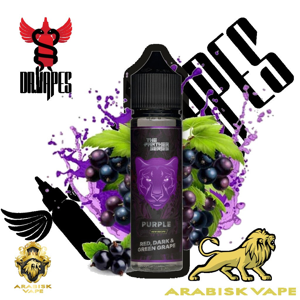 Dr. Vapes The Panther Series - PURPLE 3mg 60ml Dr. Vapes