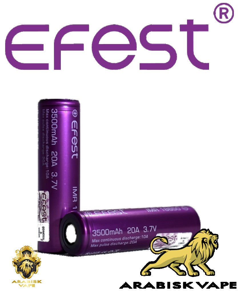 Efest 18650 - 3500mAh 20A Battery Efest