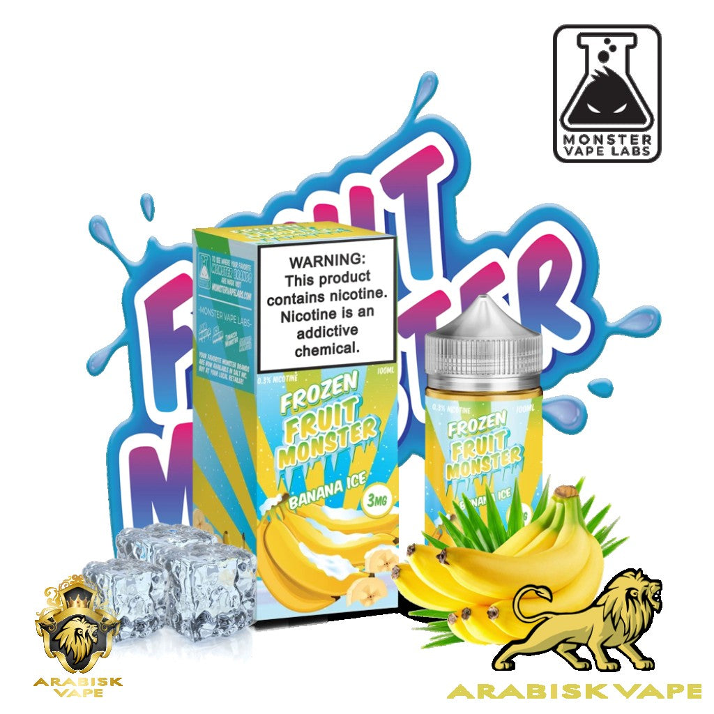 Frozen Fruit Monster - Banana 100ml 0mg Monster Vape Labs