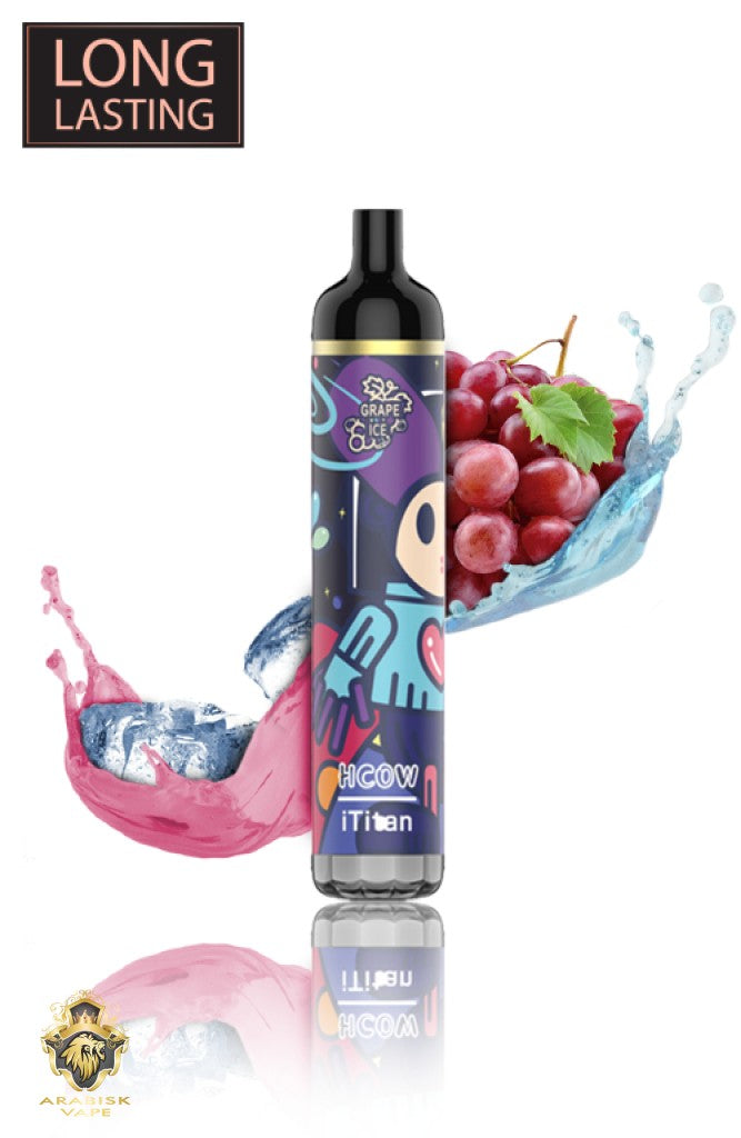 HCOW iTitan - Grape Ice 5000 Puffs 50mg HCOW