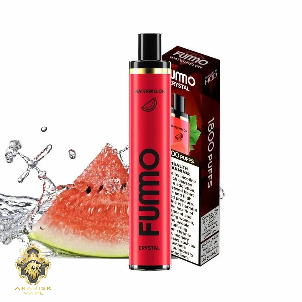 HQD FUMO Crystal - Watermelon 1800 Puffs 20mg HQD