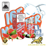 Load image into Gallery viewer, Ice Monster - Strawmelon Apple 100ml 0mg Monster Vape Labs
