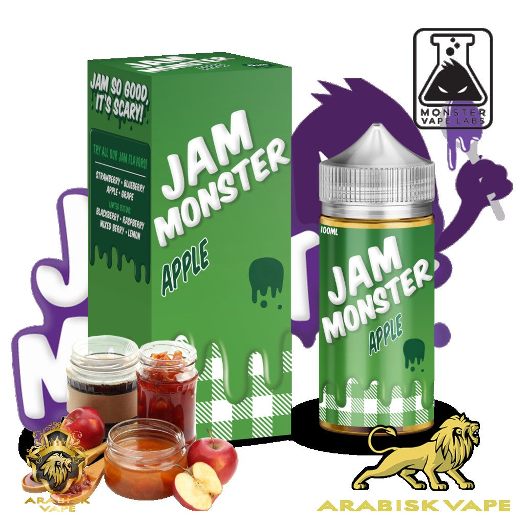 Jam Monster - Apple 3mg 100ml Monster Vape Labs