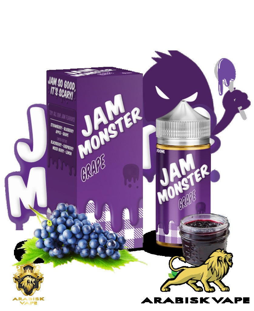 Jam Monster - Grape 0mg 100ml Monster Vape Labs