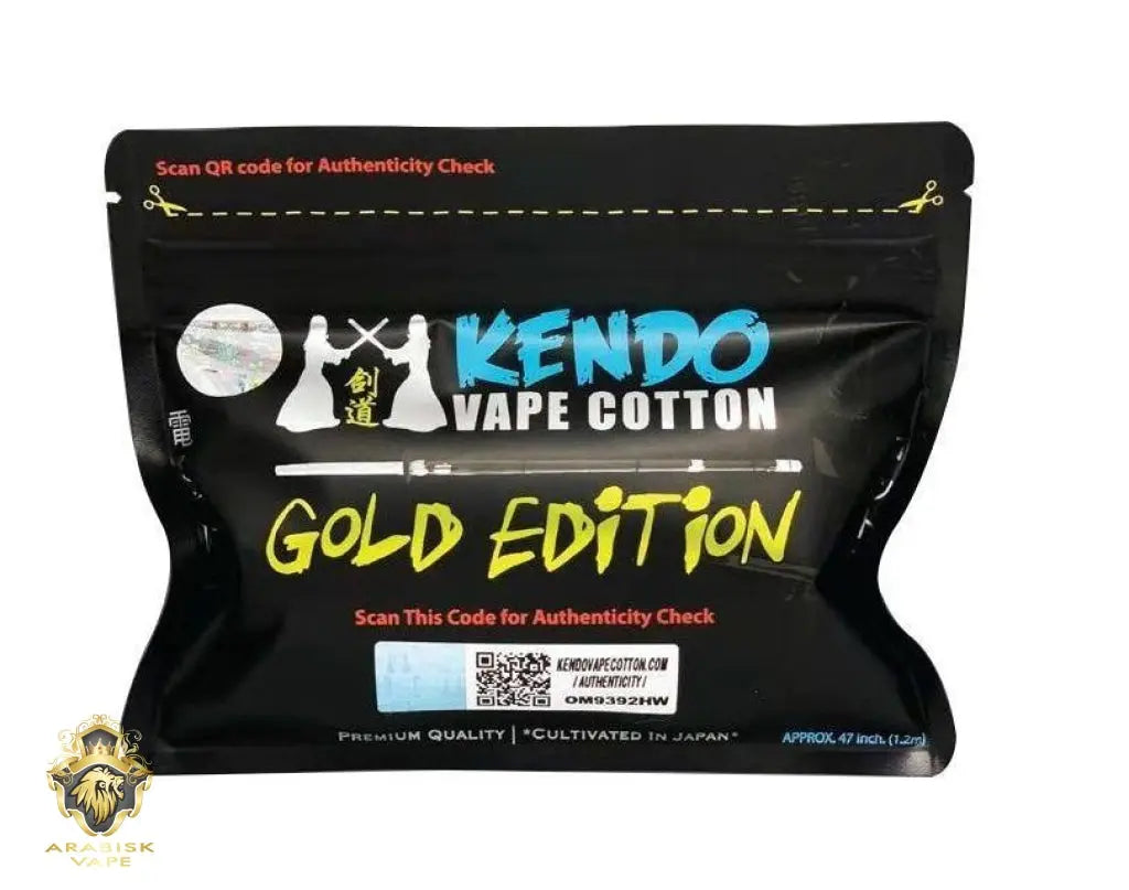 Kendo Vape - Cotton Gold Edition Kendo Vape