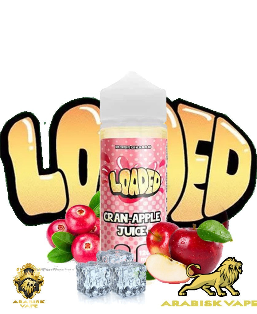 Loaded - Cran-Apple Juice Iced 120ml 0mg Loaded E-Juice