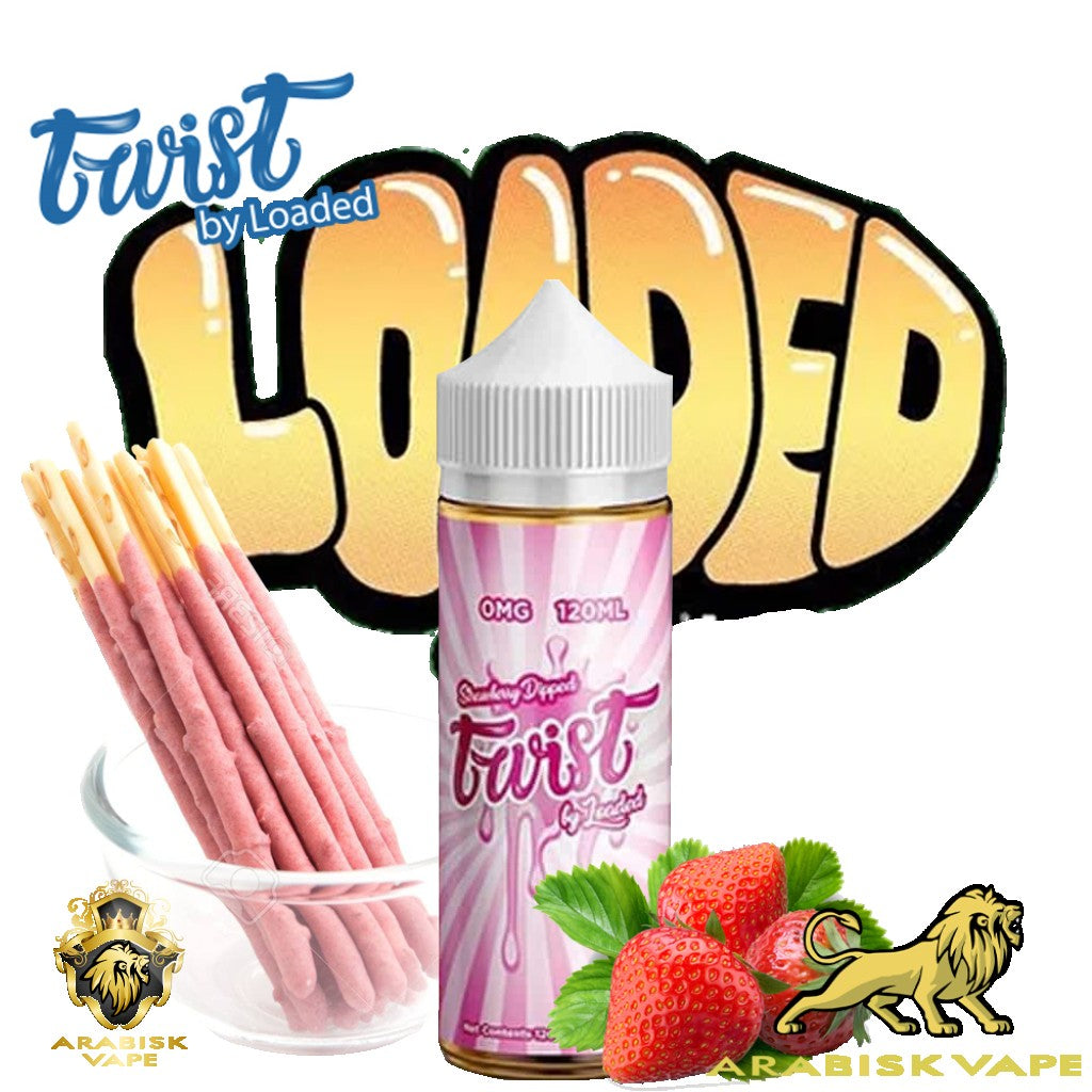 Loaded - Strawberry Dipped Twist 120ml 3mg Loaded E-Juice