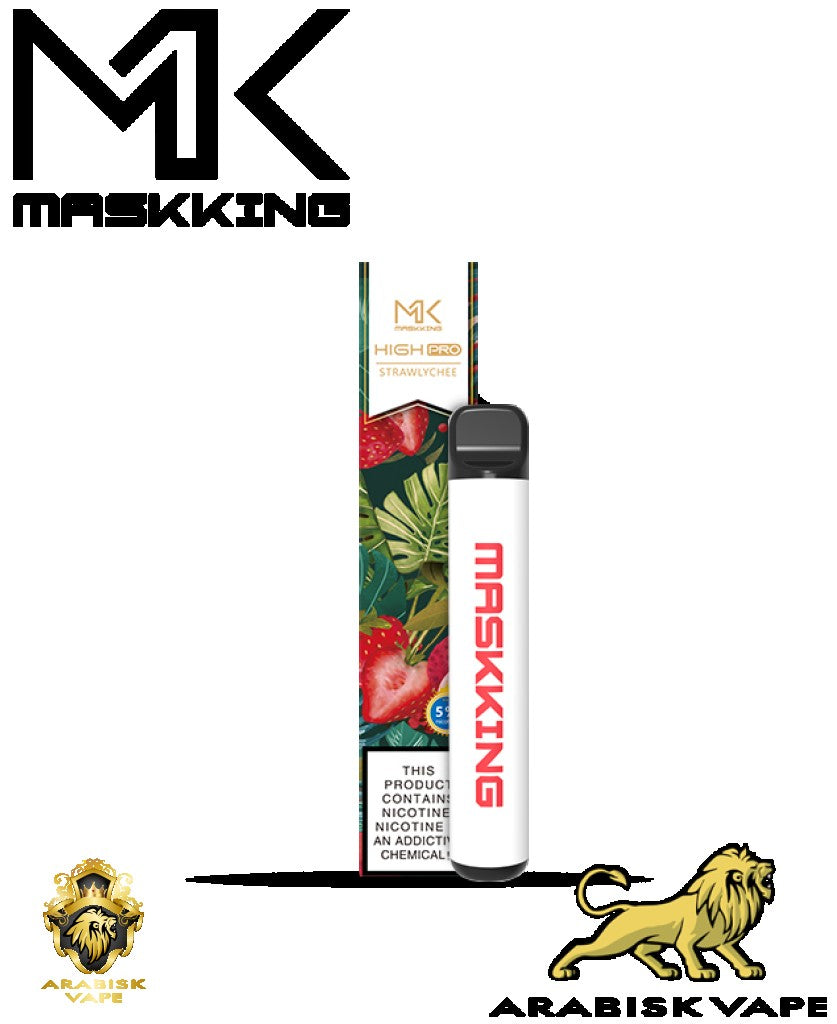 MASKKING - HIGH PRO Strawberry Lychee 1000 Puffs 50mg MASKKING