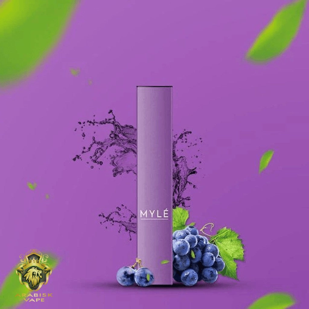 MYLE Disposable Device - Grape 1.2ml 300 Puffs 50mg MYLE