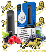 Load image into Gallery viewer, MYLE Mini Disposable Device - Iced Quad Berry 320 puffs/pod 50mg MYLE