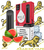 Load image into Gallery viewer, MYLE Mini Disposable Device - Iced Watermelon 320 puffs/pod 50mg MYLE