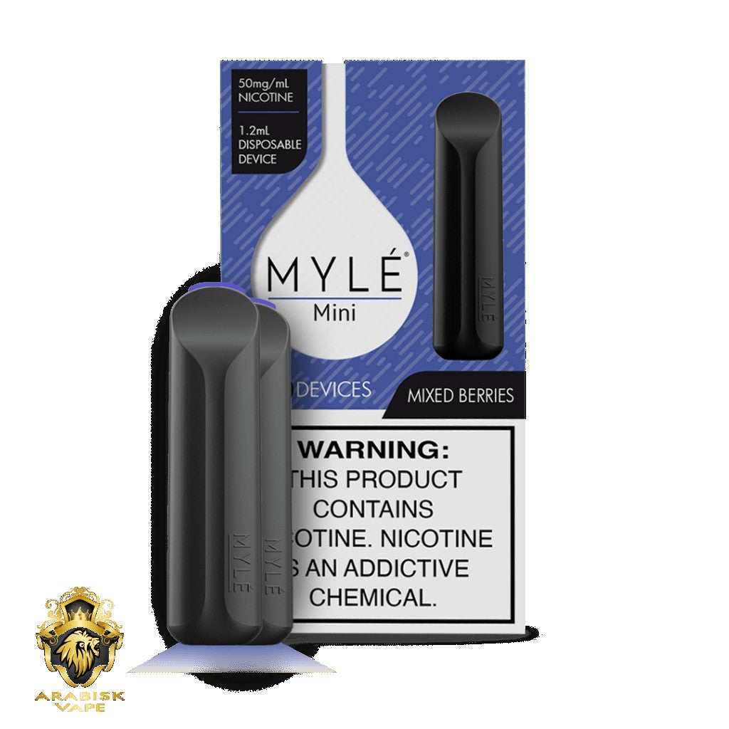 MYLE Mini Disposable Device - Mixed Berries 320 puffs/pod 50mg MYLE
