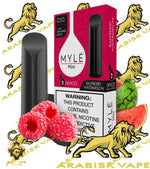 Load image into Gallery viewer, MYLE Mini Disposable Device - Raspberry Watermelon 320 puffs/pod 50mg MYLE
