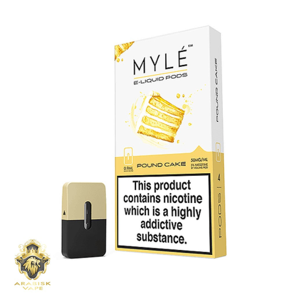 MYLE V2 Pods - Pound Cake Pod 0.9ml 50mg MYLE