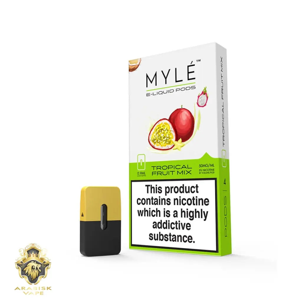 MYLE V2 Pods - Tropical Fruit Mix 0.9ml 50mg MYLE